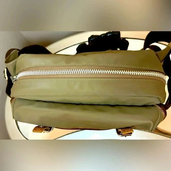 Gently Used KATHARINE HAMNETT LONDON Taupe Body Bag - Picture 3 of 7